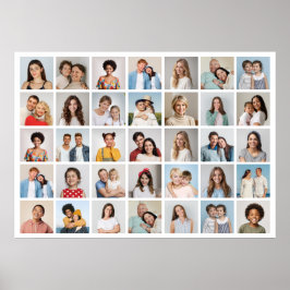 Erstellen Sie Ihre eigene 35-Foto Collage Poster