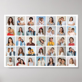 Erstellen Sie Ihre eigene 35-Foto Collage Poster