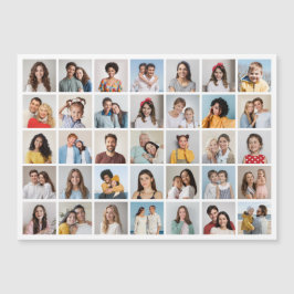 Erstellen Sie Ihre eigene 35 Fotocollage Magnetkar Magnetkarte