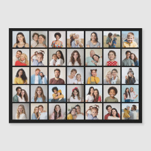 Erstellen Sie Ihre eigene 35 Fotocollage Magnetkar Magnetkarte