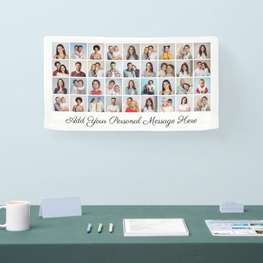 Erstellen Sie Ihre eigene 36 Collage bearbeitbare Banner (Messe)