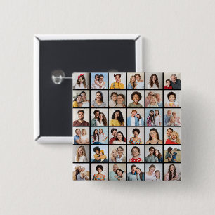 Erstellen Sie Ihre eigene 36-Foto-Collage Button