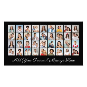 Erstellen Sie Ihre eigene 36 Foto Collage Foto Erw