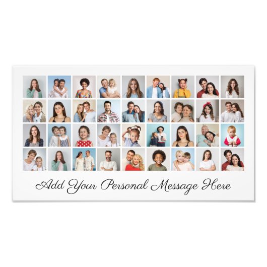 Erstellen Sie Ihre eigene 36 Foto Collage Foto Erw (Vorne)