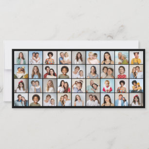 Erstellen Sie Ihre eigene 36-Foto-Collage Karte