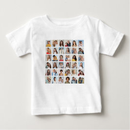 Erstellen Sie Ihre eigene 36 FotoCollage Baby T-shirt