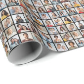 Erstellen Sie Ihre eigene 36 FotoCollage Geschenkpapier (Rolleneckpunkt)