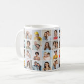 Erstellen Sie Ihre eigene 36 FotoCollage Kaffeetasse (Vorderseite Links)