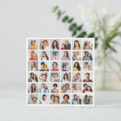 Erstellen Sie Ihre eigene 36 FotoCollage Karte (Stehend Vorderseite)