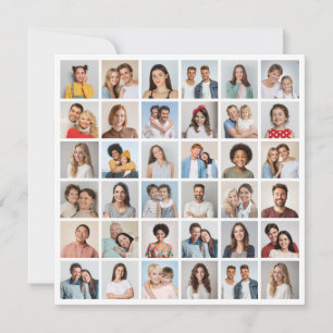 Erstellen Sie Ihre eigene 36 FotoCollage Mitteilungskarte
