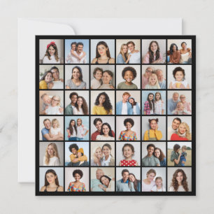 Erstellen Sie Ihre eigene 36 FotoCollage Mitteilungskarte