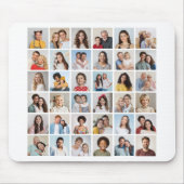 Erstellen Sie Ihre eigene 36 FotoCollage Mousepad (Vorne)