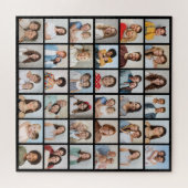 Erstellen Sie Ihre eigene 36 FotoCollage Puzzle (Horizontal)