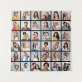 Erstellen Sie Ihre eigene 36 FotoCollage Wandteppich (Vorderseite)