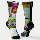 Erstellen Sie Ihre eigene 3-Familien-Kinder-Fotoko Socken (Gewinkelt)