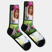 Erstellen Sie Ihre eigene 3-Familien-Kinder-Fotoko Socken (Rechts)