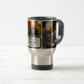 Erstellen Sie Ihre eigene 3-Foto Collage Beste Opa Reisebecher (VorderseiteRechts)