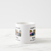 Erstellen Sie Ihre eigene 3-Foto Collage Happy Müt Espressotasse (Vorderseite)