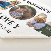 Erstellen Sie Ihre eigene 3-Foto Collage Happy Müt Sherpadecke (3/4)