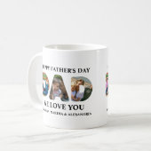 Erstellen Sie Ihre eigene 3-Foto Collage Happy Vat Kaffeetasse (Vorderseite Links)