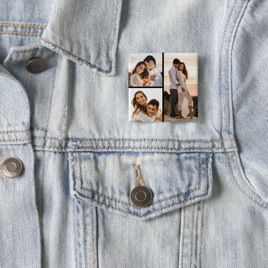 Erstellen Sie Ihre eigene 3 FotoCollage Button (Beispiel)