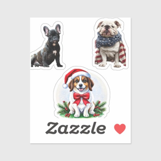 Erstellen Sie Ihre eigene 3 FotoCollage individuel Aufkleber (Blatt)