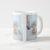 Erstellen Sie Ihre eigene 3 FotoCollage individuel Jumbo-Tasse (Vorderseite Rechts)
