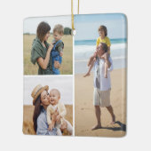 Erstellen Sie Ihre eigene 3 FotoCollage Keramikornament (Links)