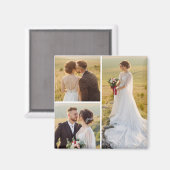 Erstellen Sie Ihre eigene 3 FotoCollage Magnet (Vorderseite/Rückseite)