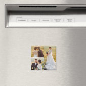 Erstellen Sie Ihre eigene 3 FotoCollage Magnet (In Situ (Geschirrspüler))