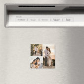 Erstellen Sie Ihre eigene 3 FotoCollage Magnet (In Situ (Geschirrspüler))