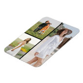 Erstellen Sie Ihre eigene 3 FotoCollage Magnet (Linke Seite)