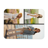 Erstellen Sie Ihre eigene 3 FotoCollage Magnet (Horizontal)