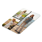 Erstellen Sie Ihre eigene 3 FotoCollage Magnet (Linke Seite)
