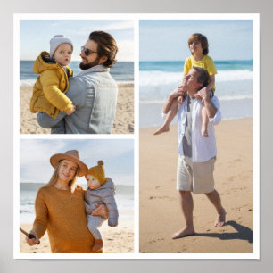 Erstellen Sie Ihre eigene 3 FotoCollage Poster