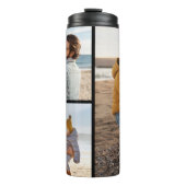 Erstellen Sie Ihre eigene 3 FotoCollage Thermosbecher (Vorderseite)