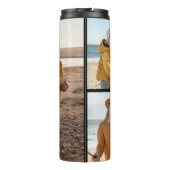 Erstellen Sie Ihre eigene 3 FotoCollage Thermosbecher (Rückseite)