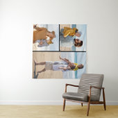 Erstellen Sie Ihre eigene 3 FotoCollage Wandteppich (Beispiel (Horizontal))