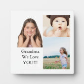 Erstellen Sie Ihre eigene 3 FotoCollage | Wir Lieb Fotoplatte (Vorderseite)