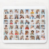 Erstellen Sie Ihre eigene 48-Foto-Collage Mousepad (Vorne)