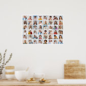 Erstellen Sie Ihre eigene 48-Foto-Collage Poster (Küche)
