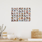 Erstellen Sie Ihre eigene 48-Foto-Collage Poster (Küche)