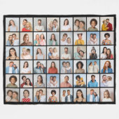 Erstellen Sie Ihre eigene 48 FotoCollage Fleecedecke (Vorderseite (Horizontal))