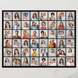 Erstellen Sie Ihre eigene 48 FotoCollage Flyer