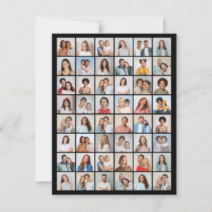 Erstellen Sie Ihre eigene 48 FotoCollage Karte