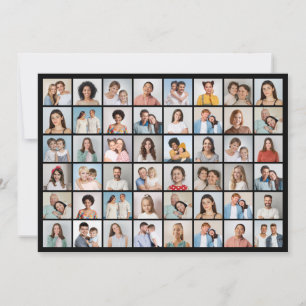 Erstellen Sie Ihre eigene 48 FotoCollage Mitteilungskarte