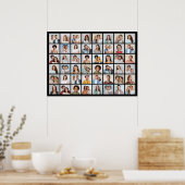 Erstellen Sie Ihre eigene 48 FotoCollage Poster (Küche)