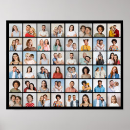 Erstellen Sie Ihre eigene 48 FotoCollage Poster