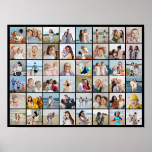 Erstellen Sie Ihre eigene 48 FotoCollage Poster