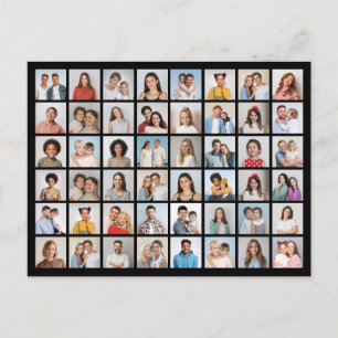 Erstellen Sie Ihre eigene 48 FotoCollage Postkarte